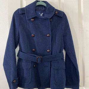 Women’s Medium Navy American Eagle Peacoat